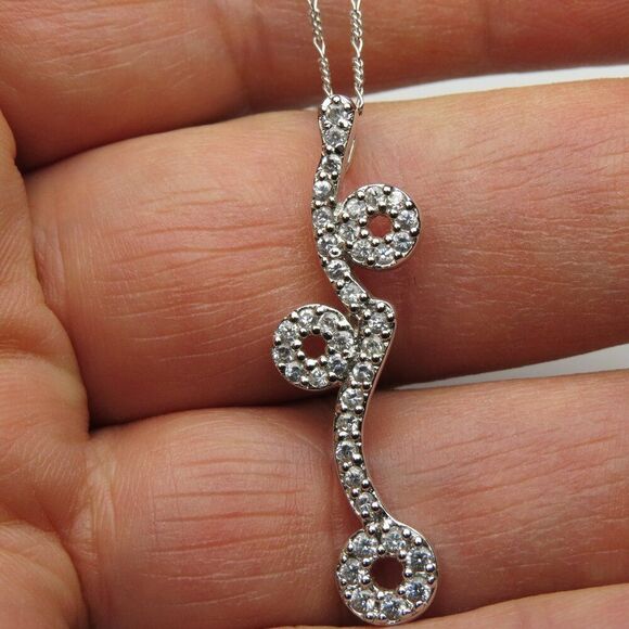 Unbranded Jewelry - Sterling Silver Pendant & Necklace